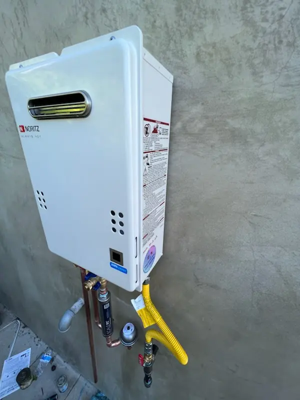 Tankless water heater installation for Trenton homes